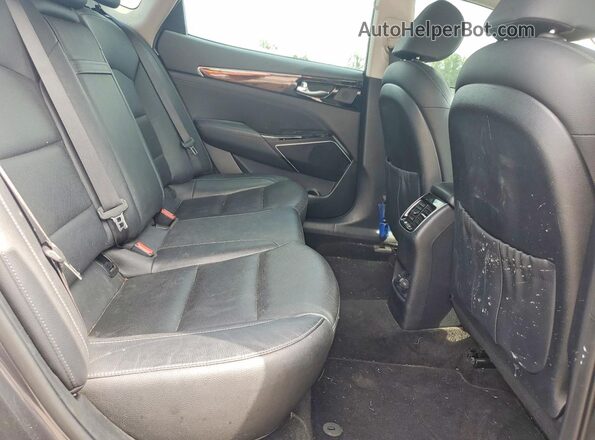 KNALC4J10H5073108 2017 KIA CADENZA Gray Vista de los asientos traseros