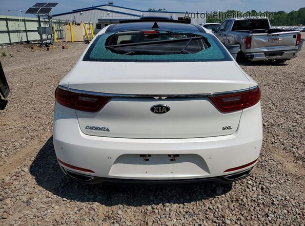 KNALC4J1XH5070071 2017 KIA CADENZA White Vista trasera