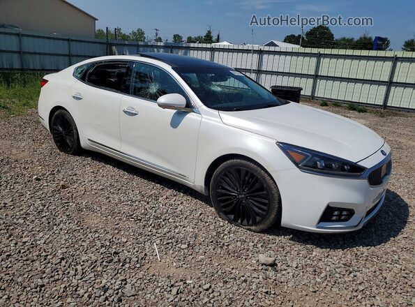 KNALC4J1XH5070071 2017 KIA CADENZA White Delantero derecho