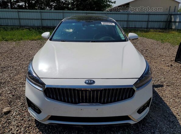 KNALC4J1XH5070071 2017 KIA CADENZA White Vista frontal