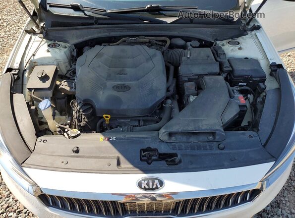 KNALC4J1XH5070071 2017 KIA CADENZA White Vista interior trasera