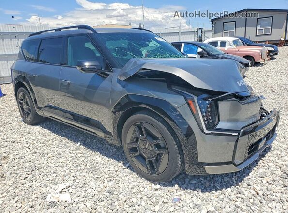 KNDAEFS51R6026280 2024 KIA EV9 Gray Delantero derecho