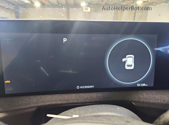 KNDC34LA5R5214644 2024 KIA EV6 Black Սարքավորումների վահանակի տեսք