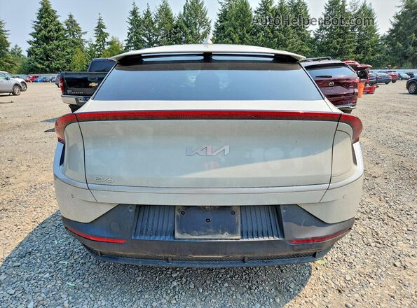 KNDC3DLC2R5180423 2024 KIA EV6 Бежевый Вид сзади