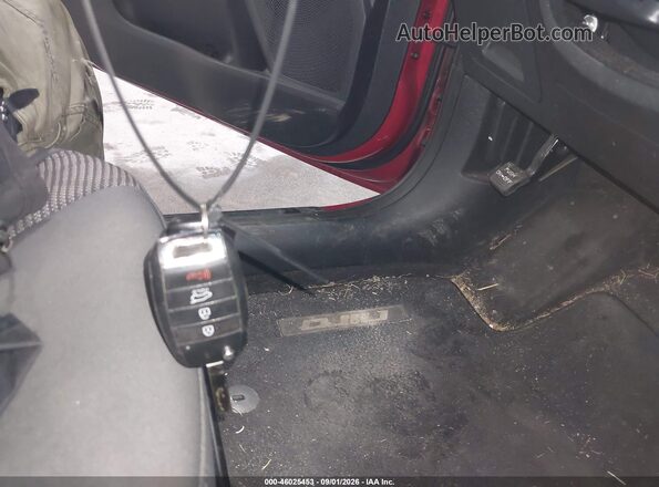 KNDCB3LC1H5081121 2017 KIA NIRO Red Dashboard view