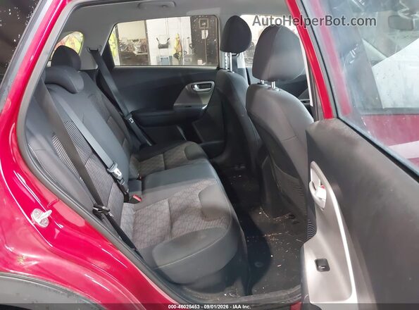 KNDCB3LC1H5081121 2017 KIA NIRO Red VIN sticker view