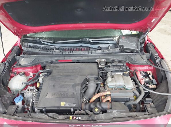 KNDCB3LC1H5081121 2017 KIA NIRO Red Rear view