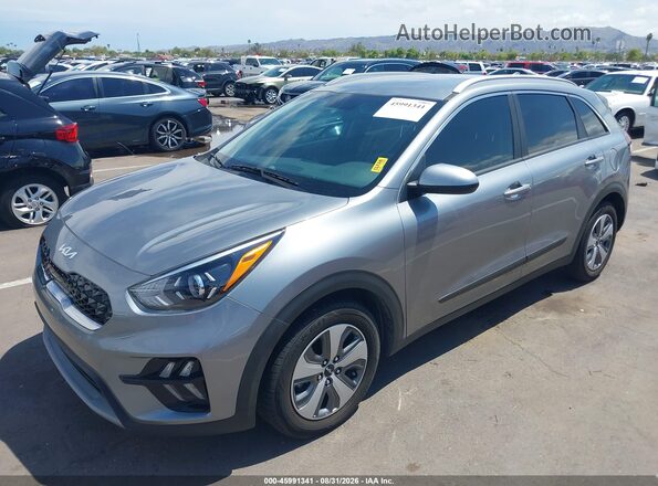 KNDCB3LC3N5542217 2022 KIA NIRO Серый Передняя левая четверть