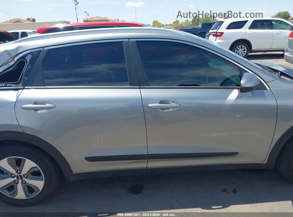 KNDCB3LC3N5542217 2022 KIA NIRO Серый Вид задней части салона