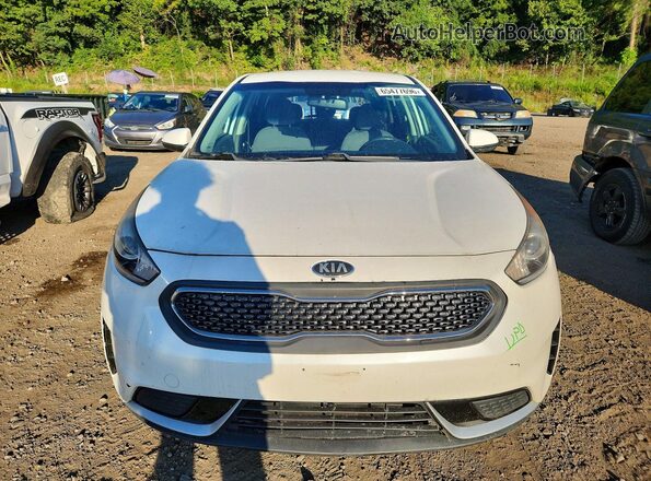 KNDCB3LC4H5045696 2017 KIA NIRO Белый Вид спереди
