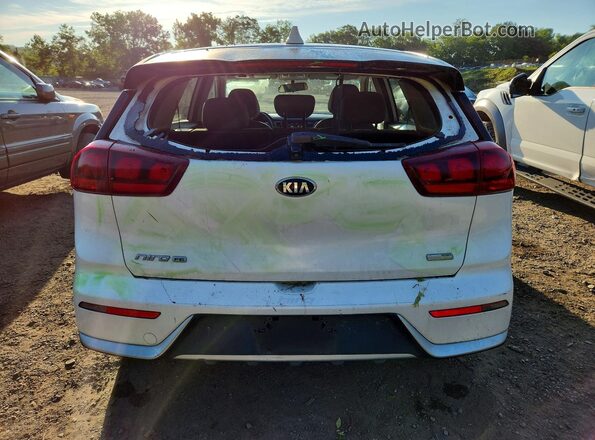 KNDCB3LC4H5045696 2017 KIA NIRO Белый Вид сзади