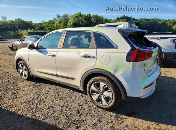 KNDCB3LC4H5045696 2017 KIA NIRO Белый Задняя левая четверть