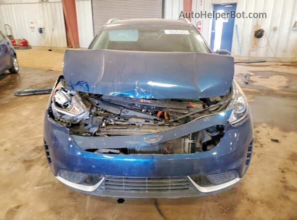 KNDCB3LC4K5332186 2019 KIA NIRO Blue წინა ხედი