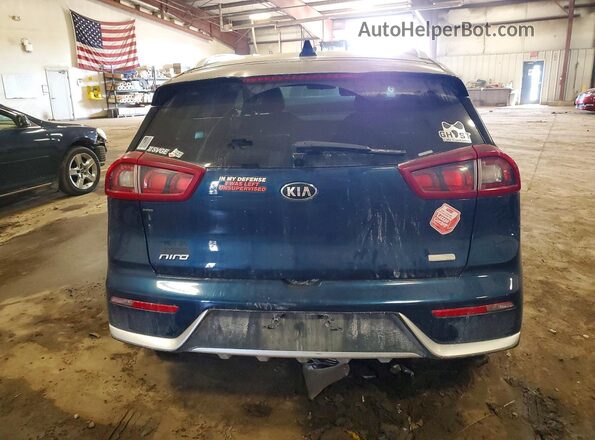 KNDCB3LC4K5332186 2019 KIA NIRO Blue უკანა ხედი