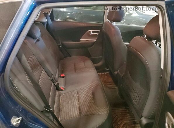 KNDCB3LC4K5332186 2019 KIA NIRO Blue უკანა სავარძლების ხედი