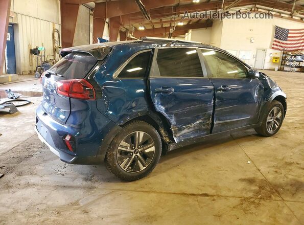 KNDCB3LC6L5376868 2020 KIA NIRO Blue Trasero derecho