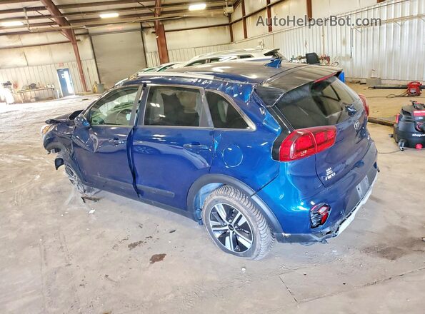 KNDCB3LC6L5376868 2020 KIA NIRO Blue Trasero izquierdo