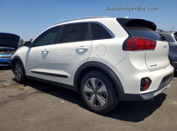 KNDCB3LC6N5532782 2022 KIA NIRO White Trasero izquierdo
