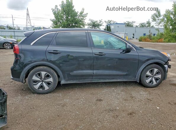 KNDCB3LC8H5050383 2017 KIA NIRO Black Trasero derecho