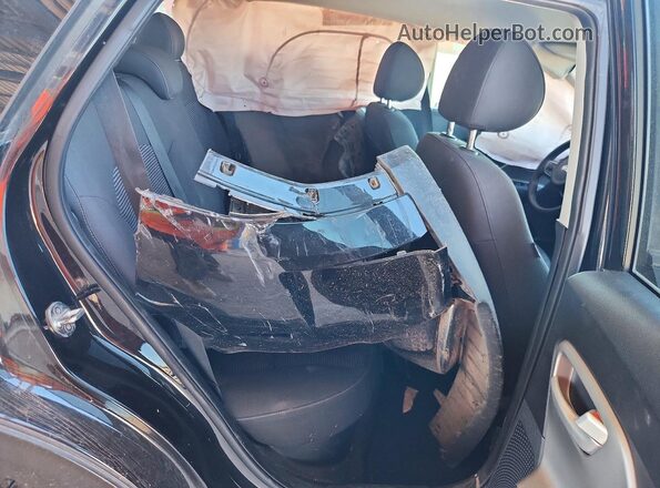 KNDCB3LCXH5099519 2017 KIA NIRO Black Vista de los asientos traseros