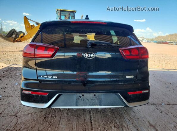 KNDCB3LCXH5099519 2017 KIA NIRO Black Vista trasera