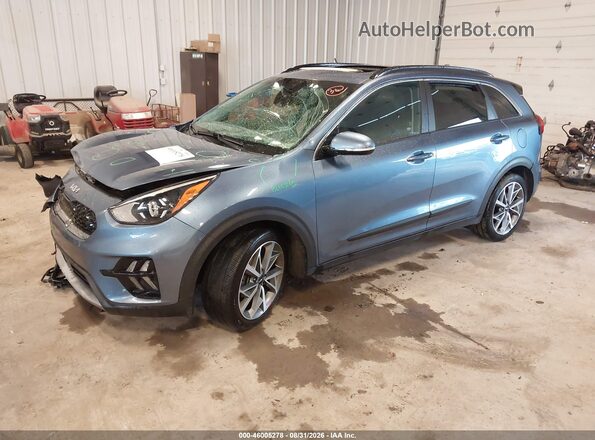 KNDCC3LC2N5536681 2022 KIA NIRO Blue Przód lewy