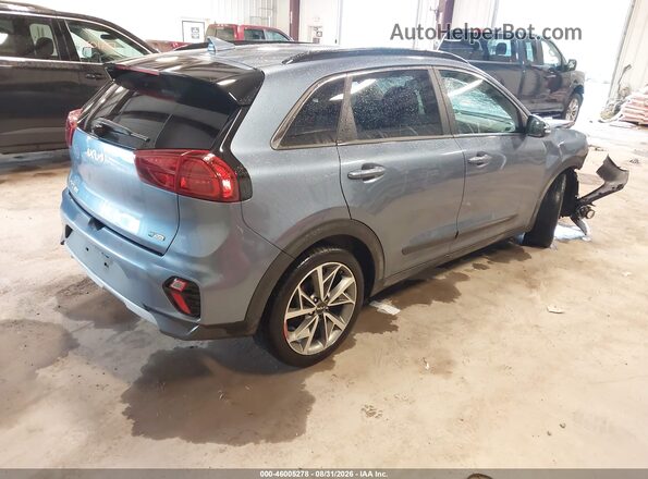 KNDCC3LC2N5536681 2022 KIA NIRO Blue Tył prawy