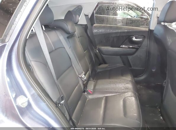 KNDCC3LC2N5536681 2022 KIA NIRO Blue Widok naklejki z numerem VIN