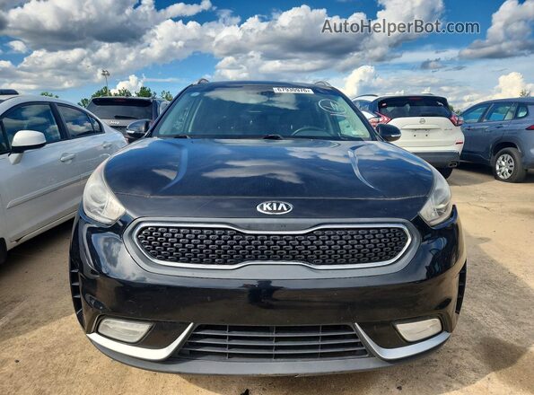 KNDCC3LC4H5065900 2017 KIA NIRO Черный Вид спереди