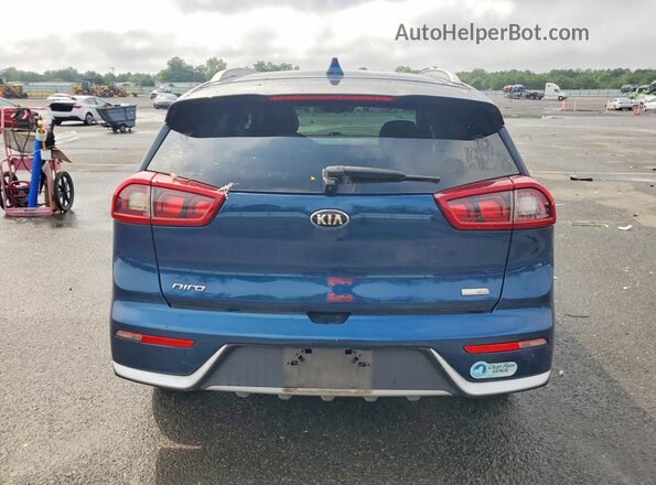 KNDCC3LC6J5108574 2018 KIA NIRO Blue Rear view
