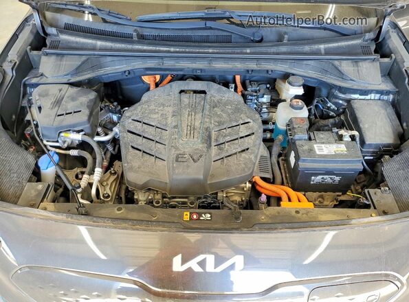 KNDCC3LG5N5159749 2022 KIA NIRO Gray Engine compartment view
