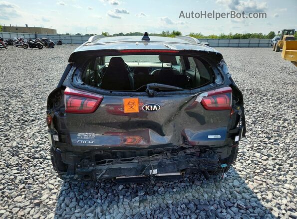 KNDCD3LD6K5254531 2019 KIA NIRO Gray Вид ззаду