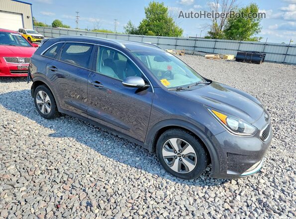 KNDCD3LD6K5254531 2019 KIA NIRO Gray Передня права чверть