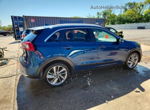 KNDCE3LC2J5171181 2018 KIA NIRO Blue Trasero derecho