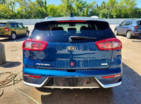 KNDCE3LC2J5171181 2018 KIA NIRO Blue Vista trasera