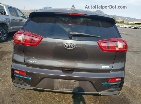 KNDCE3LG5K5017861 2019 KIA NIRO Серый Вид сзади