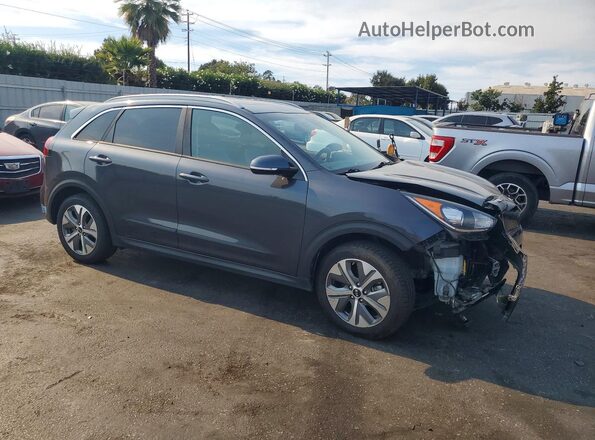 KNDCE3LG5K5017861 2019 KIA NIRO Серый Передняя правая четверть