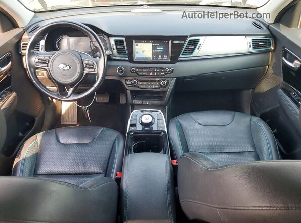 KNDCE3LG5K5017861 2019 KIA NIRO Серый Вид панели приборов