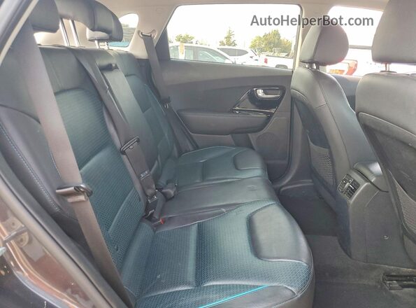 KNDCE3LG5K5017861 2019 KIA NIRO Серый Вид задней части салона