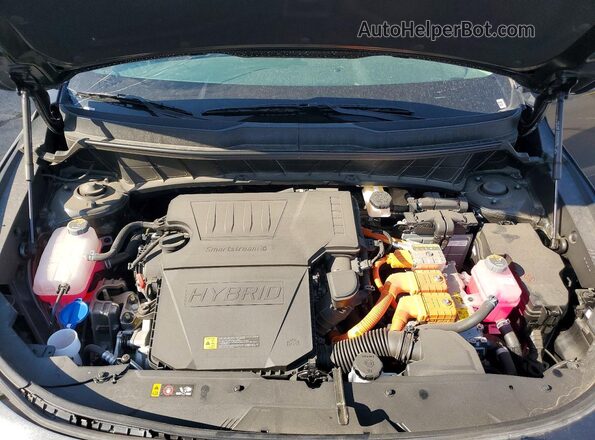 KNDCP3LE0T5343349 2026 KIA NIRO Gray უკანა სალონის ხედი