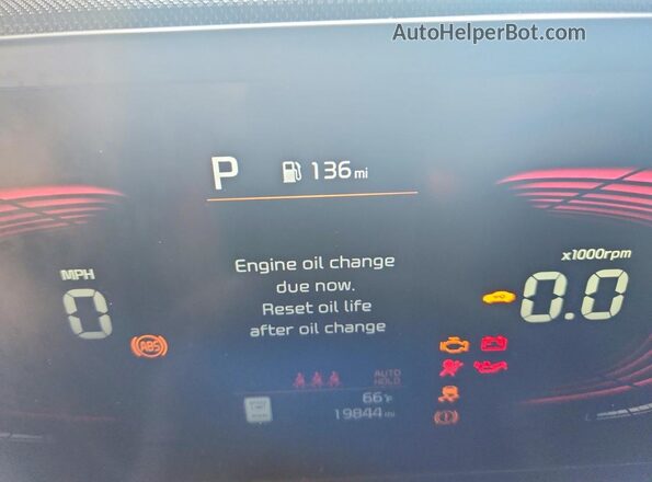 KNDCP3LE9T5341227 2026 KIA NIRO Gray Instrument cluster view