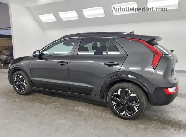KNDCR3L11P5037211 2023 KIA NIRO Black Հետևի ձախ
