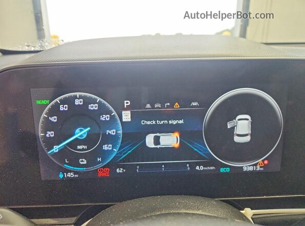KNDCR3L16R5112116 2024 KIA NIRO Gray Vista del cuadro de instrumentos