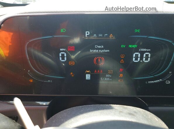 KNDCR3LE0S5227318 2025 KIA NIRO Gray ხელსაწყოთა პანელის ხედი