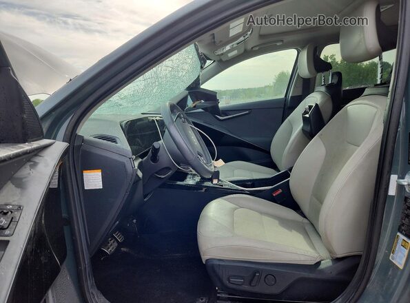 KNDCR3LE3P5035771 2023 KIA NIRO Gray წინა სალონის ხედი