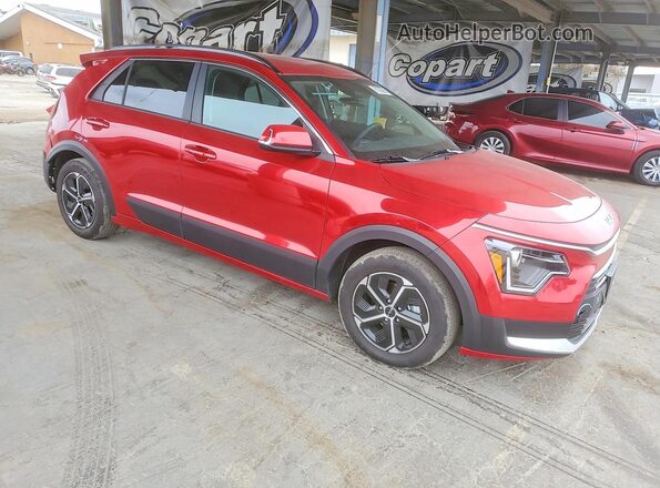 KNDCR3LE4R5155498 2024 KIA NIRO Red Передня права чверть