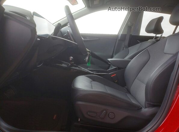 KNDCR3LE4R5155498 2024 KIA NIRO Red Вид салону спереду