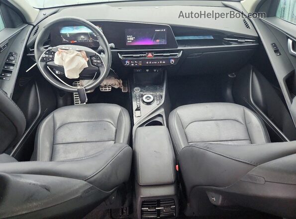 KNDCT3L14P5014331 2023 KIA NIRO Синий Вид панели приборов