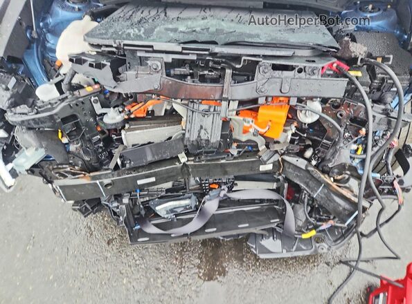 KNDCT3L14P5014331 2023 KIA NIRO Синий Вид подкапотного пространства