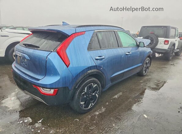 KNDCT3L14P5014331 2023 KIA NIRO Синий Задняя правая четверть
